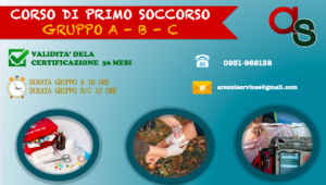 CORSO DI PRIMO SOCCORSO
